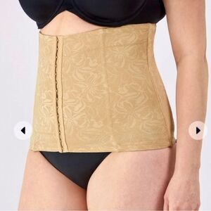 🌟 Flexees Maidenform Ultra-Firm Control Waist Cincher Corset Sz M